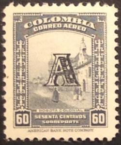 Columbia #C210a MH VF; SCV $4.50