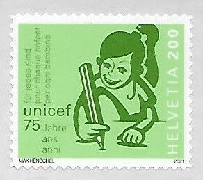 Switzerland # 1830 - Education for Girls - S/A - MNH.....{Y}