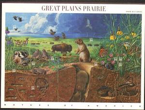 US #3506 Mint Sheet Great Plains Prairie 