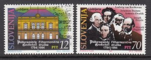 Slovenia 204-205 MNH VF