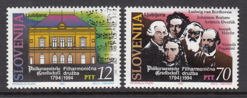 Slovenia 204-205 MNH VF