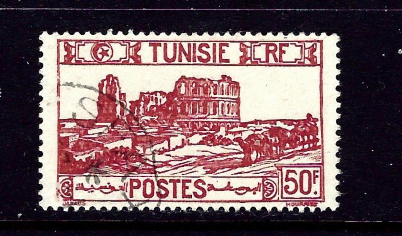 Tunisia 113C Used 1945 issue