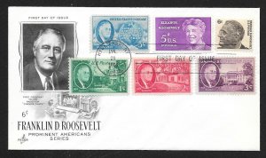 UNITED STATES FDC 6¢ Franklin D Roosevelt 1966 COMBO ArtCraft