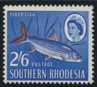 Southern Rhodesia  SG 102 SC# 105   MUH Tiger Fish 