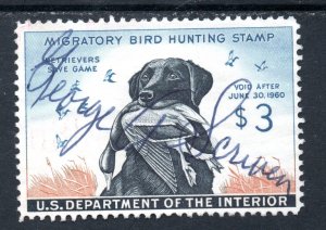 US Scott #RW26 Used Duck Stamp