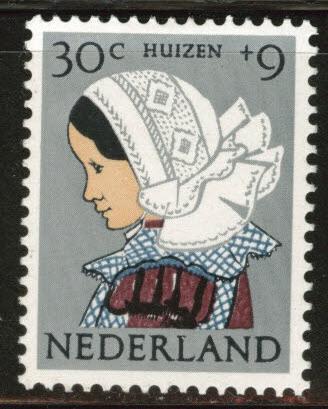 Netherlands Scott B352 MH* 1960 key Costume stamp CV$6