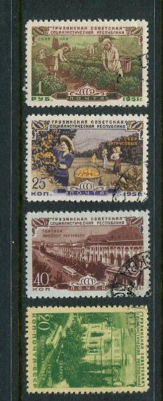 Russia #1586-9 Used