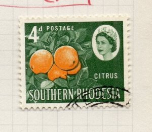 Southern Rhodesia 1964 QEII Early Issue Fine Used 4d. NW-203856 