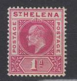 St. Helena - 1902 KEVII 1p Sc# 49 - MH   (8903)