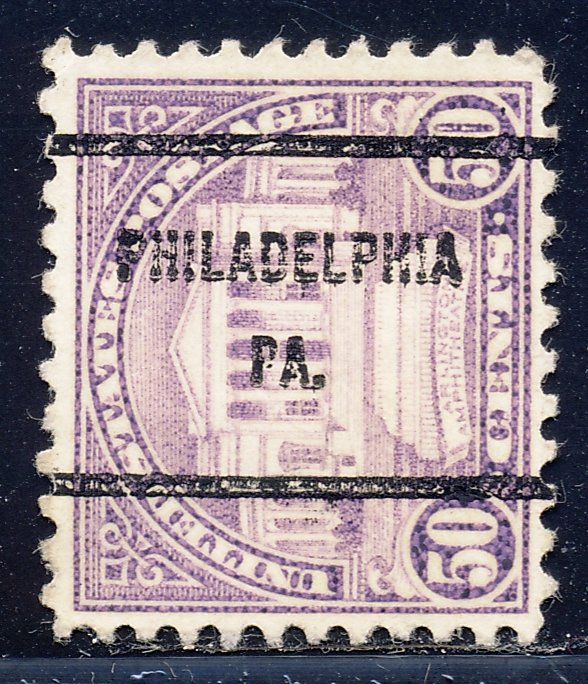 Philadelphia PA, 701-61 Bureau Precancel, 50¢ Arlington