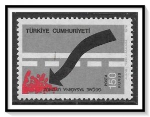 Turkey #2086 Traffic Safety MNH