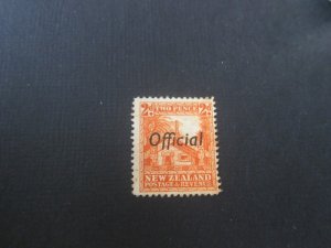 New Zealand 1941 SG O123c P14 toning MH