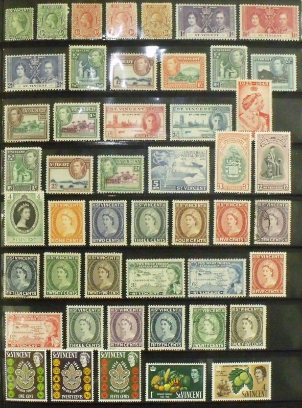 A1828   ST. VINCENT       Collection                      Mint/Used