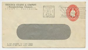 Postal stationery Australia 1937 Manufacturing Chemists