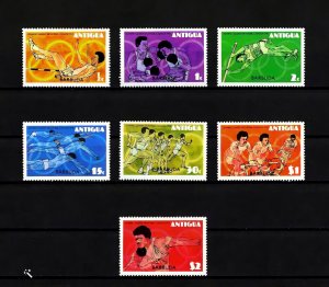 Barbuda 1976 Sc#253/259 MONTREAL OLYMPIC -CYCLING -BOXING Set (7) MNH