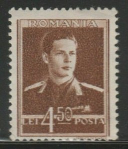 Romania King Michael 1943-45 Wmk Cross and Mult Crown 3.50L MNH** A18P26F709-