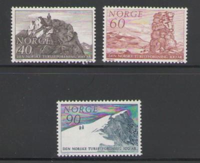 Norway Sc 510-12 1968 Mountaineering stamps mint NH