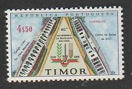 TIMOR #322 MINT NEVER HINGED COMPLETE