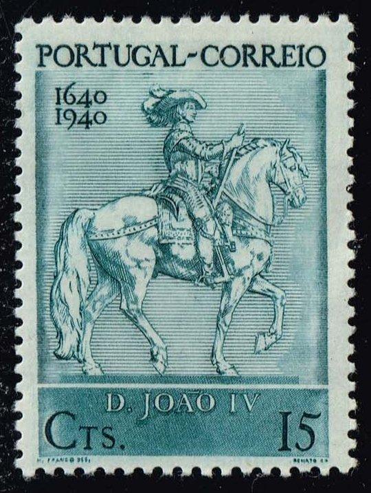 Portugal #588 King John IV; Unused (0.25)