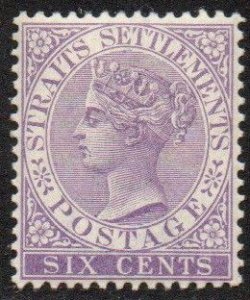 Straits Settlements Sc #48 MNH