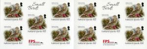 Falkland Islands Small Birds on Stamps 2017 MNH Local Rate Pipit 10v S/A Booklet