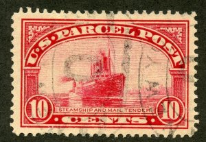 United States Scott Q6 ULH - 1913 10c Parcel Post Issue - SCV $3.00