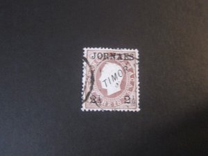 Timor 1892 Sc P2 FU