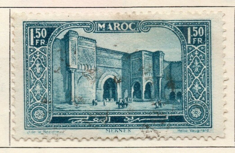 Morocco French Protectorate 1927 Early Issue Fine Used 1.50Fr. NW-94096