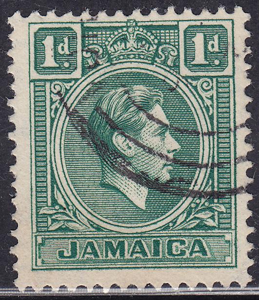 Jamaica 149 USED 1951 King George VI 1d