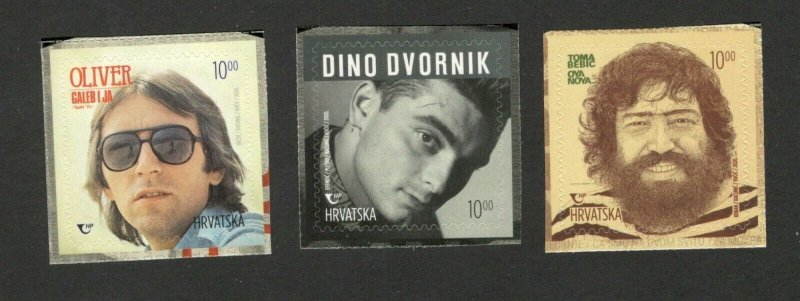 CROATIA-MINT SET-CROATIAN MUSIC-DINO DVORNIK, OLIVER DRAGOJEVIC,T. BEBIC- 2020. 
