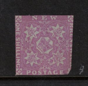 New Brunswick #4 Mint Fine Unused (No Gum) True Rich Color **With Certificate**