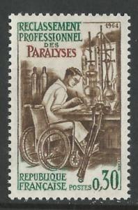 France  # 1083  Handicap Rehabilitation   (1)  Mint NH