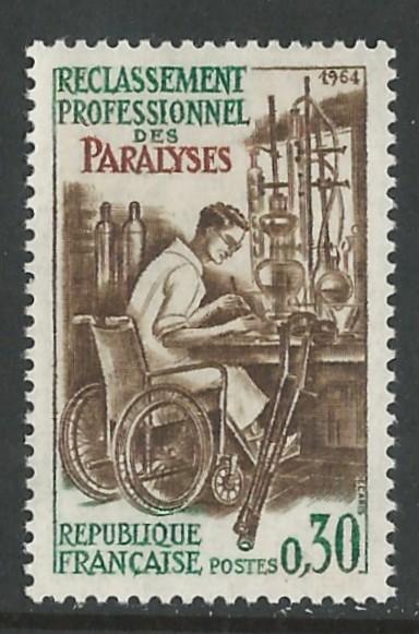 France  # 1083  Handicap Rehabilitation   (1)  Mint NH