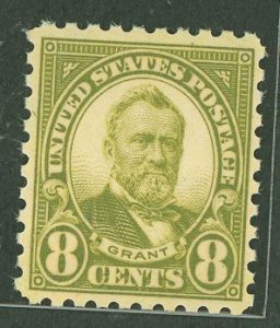 United States #589 Mint (NH) Single