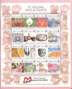  St.Helena Sc 903 NH issue of 2003 - Arts & Craft, Museum 