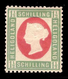 MOMEN: HELIGOLAND SC #12 MINT OG H ORIGINAL LOT #66200