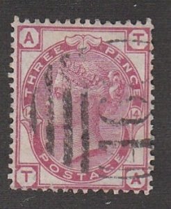 Great Britain # 61, Queen Victoria, used, 10% Cat