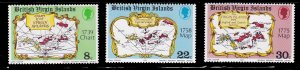 British Virgin Islands 320-322, MNH