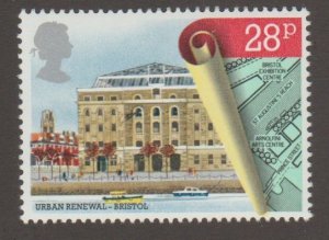 Great Britain 1051 Architecture developments - MNH