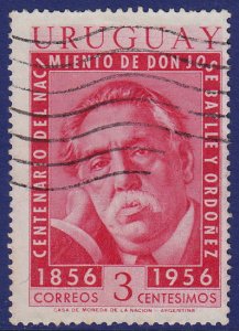 Uruguay - 1956 - Scott #624 - used - José Batlle y Ordonez