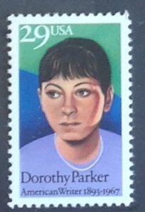 USA 1992 DOROTHY PARKER  SG2740  UNMOUNTED MINT