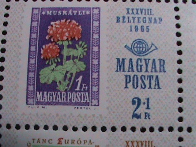 ​HUNGARY-1965 STAMP DAY MNH S/S-VERY FINE WE SHIP TO WORLD WIDE-WE COMBINED