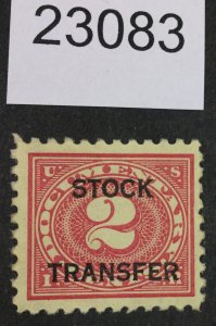 US STAMPS #RD26 MINT OG H LOT #23083