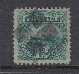 US #117 12c 1869 SHIP - very well centered with no faults (USED) cv$120.00