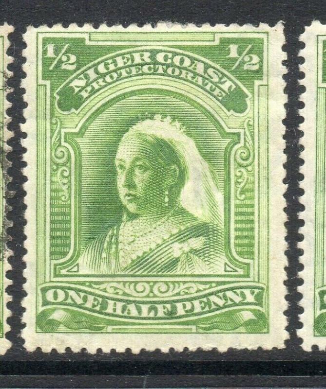 Niger Coast 1894-97 Early Issue Fine Mint Hinged 1/2d. 303796