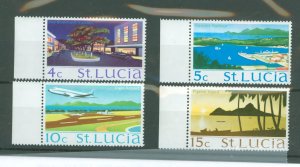 St. Lucia #263b-268a Mint (NH) Single (Complete Set)