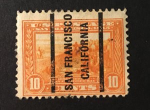 United States, US Sc. #400A, precanceled San Francisco, unused