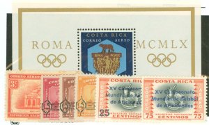 Costa Rica #C36/315  Single (Complete Set)