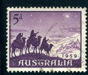 Australia - Scott #334 - 5d - Approach of the Magi - Used
