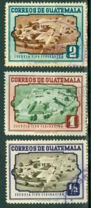 Guatemala - Scott 339-341